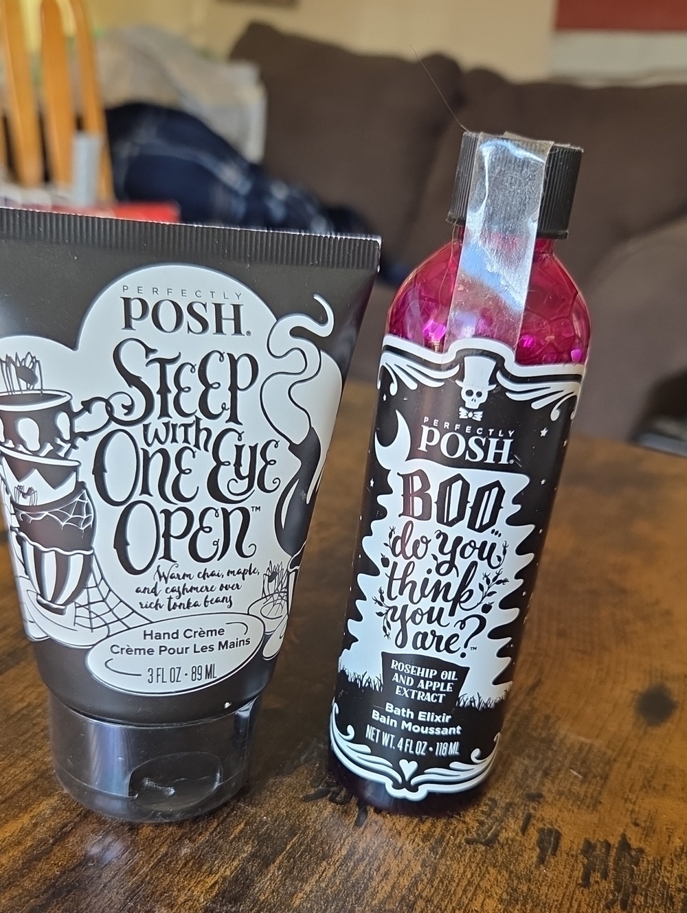Perfectly Posh Hand Crème & Bath Elixir Duo - SPOOKY